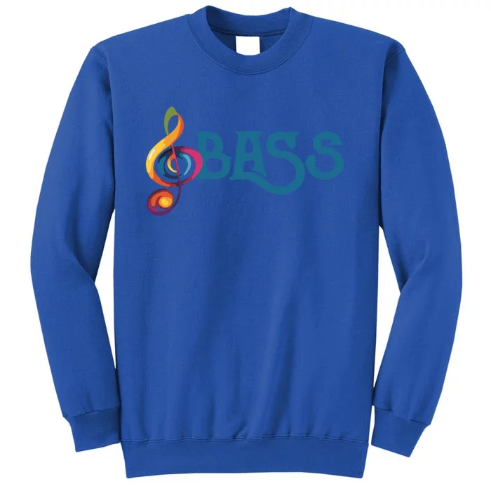 I Sing Bass Barbershop Quartet Vocal Singer Gift Tall Sweatshirt