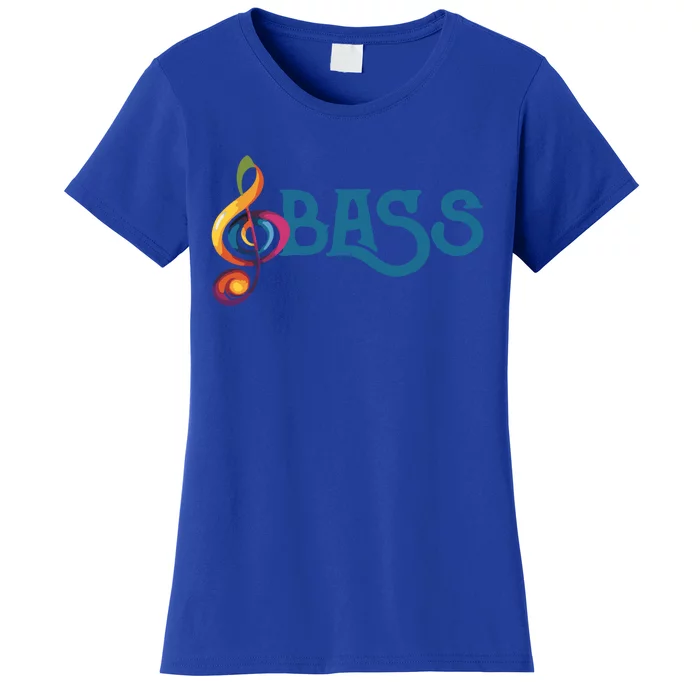 I Sing Bass Barbershop Quartet Vocal Singer Gift Women's T-Shirt