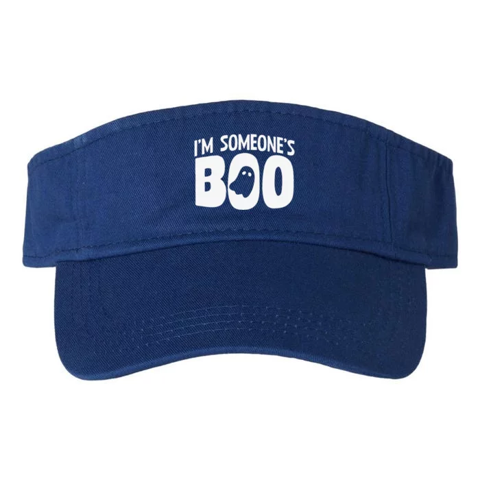 Im Someones Boo Funny Halloween Ghost Gift Valucap Bio-Washed Visor