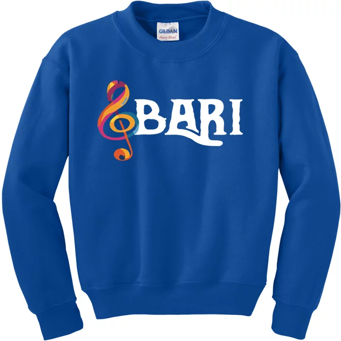 I Sing Baritone Barbershop Quartet Vocal Singer Gift Kids Sweatshirt