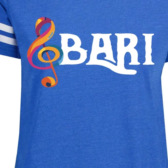 I Sing Baritone Barbershop Quartet Vocal Singer Gift Enza Ladies Jersey Football T-Shirt