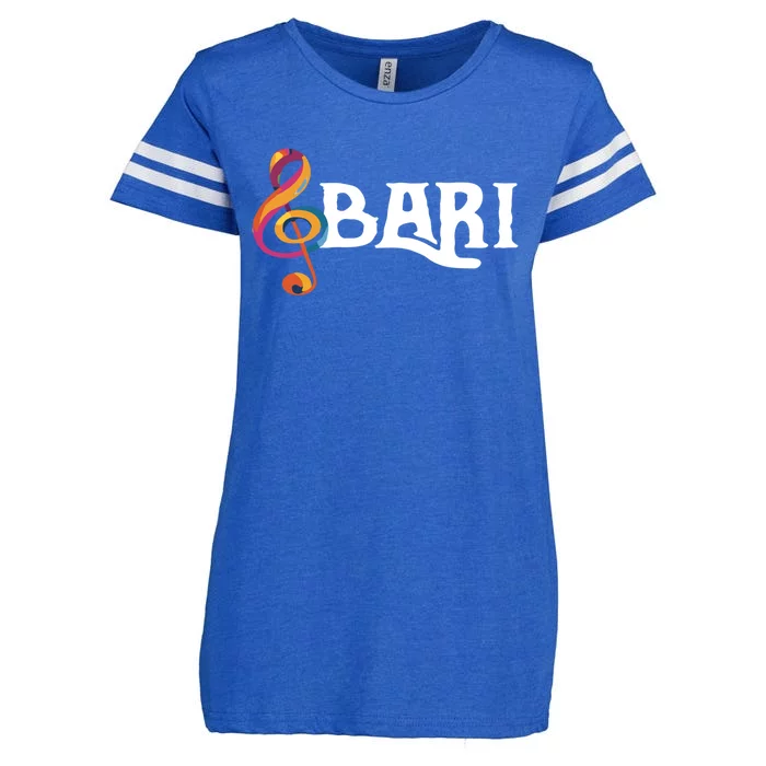 I Sing Baritone Barbershop Quartet Vocal Singer Gift Enza Ladies Jersey Football T-Shirt