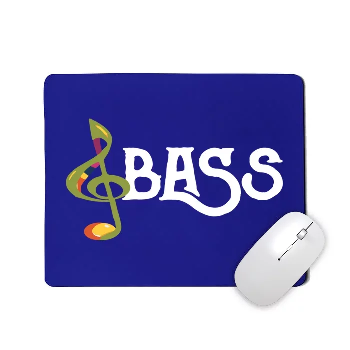 I Sing Bass Barbershop Quartet Vocal Singer Gift Mousepad