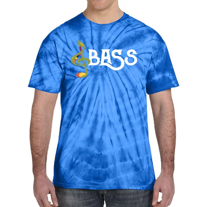 I Sing Bass Barbershop Quartet Vocal Singer Gift Tie-Dye T-Shirt