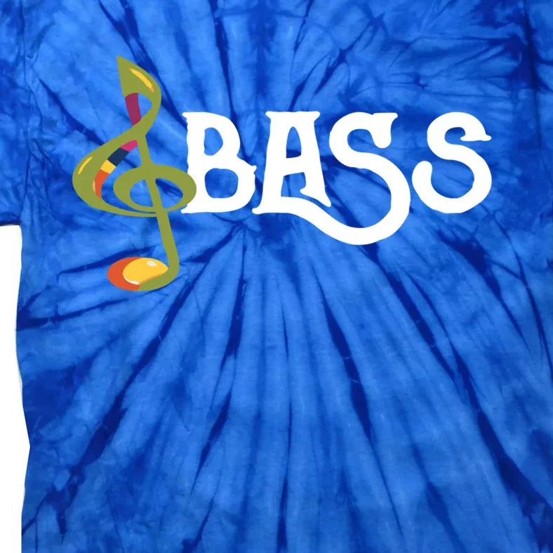 I Sing Bass Barbershop Quartet Vocal Singer Gift Tie-Dye T-Shirt