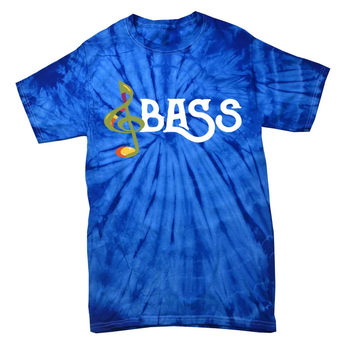 I Sing Bass Barbershop Quartet Vocal Singer Gift Tie-Dye T-Shirt