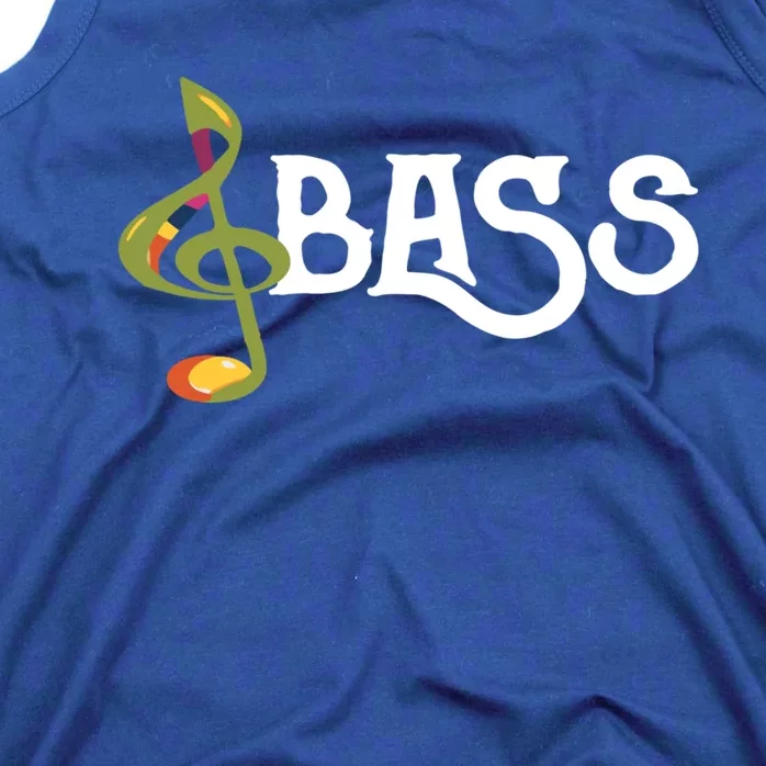 I Sing Bass Barbershop Quartet Vocal Singer Gift Tank Top