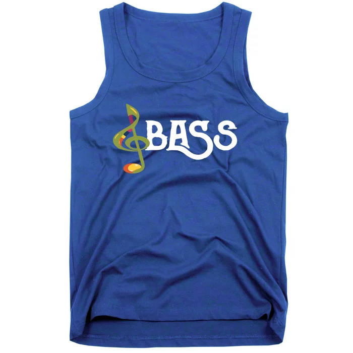 I Sing Bass Barbershop Quartet Vocal Singer Gift Tank Top