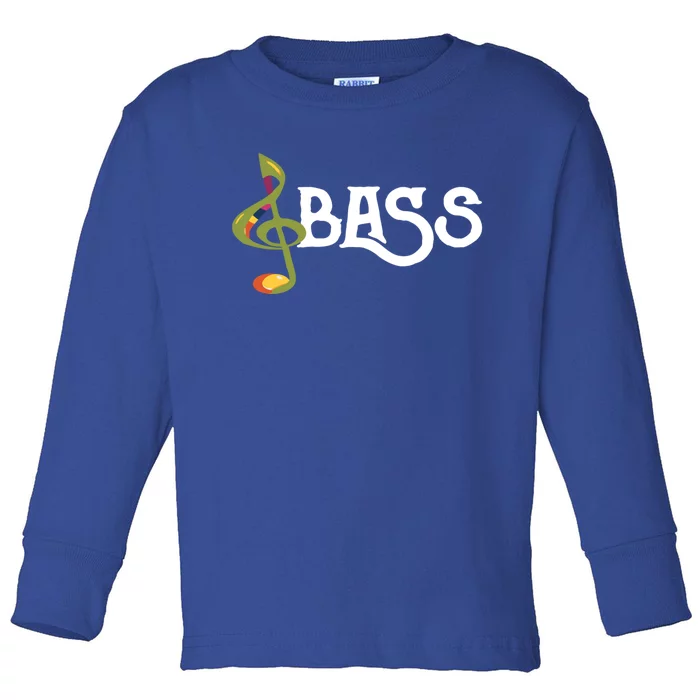 I Sing Bass Barbershop Quartet Vocal Singer Gift Toddler Long Sleeve Shirt