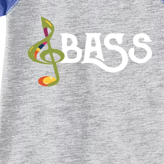 I Sing Bass Barbershop Quartet Vocal Singer Cool Gift Infant Baby Jersey Bodysuit