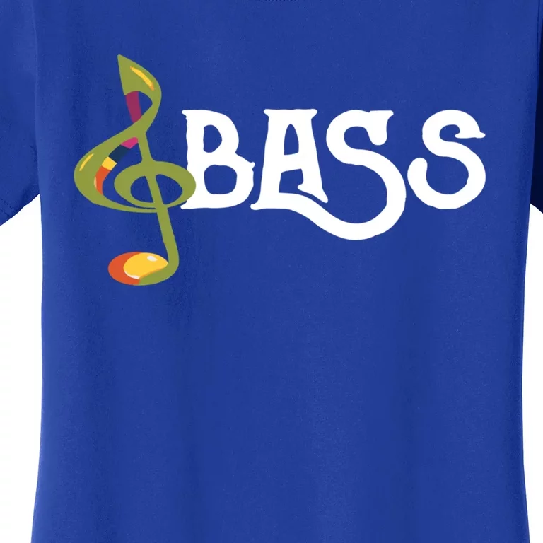 I Sing Bass Barbershop Quartet Vocal Singer Cool Gift Women's T-Shirt