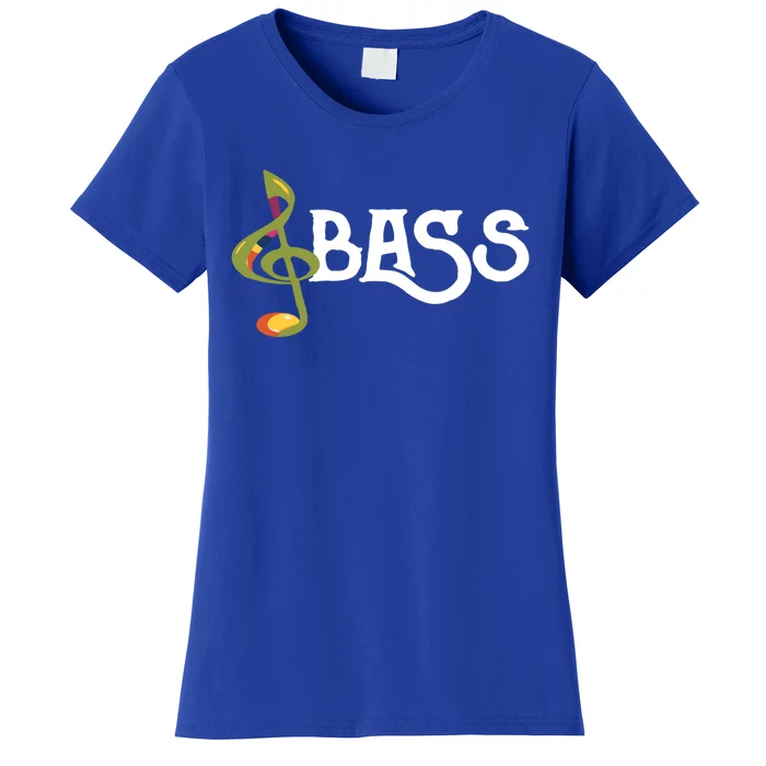 I Sing Bass Barbershop Quartet Vocal Singer Cool Gift Women's T-Shirt