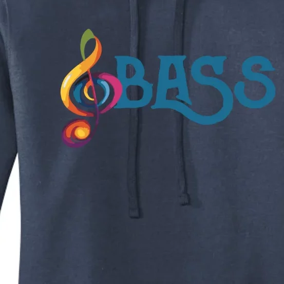 I Sing Bass Barbershop Quartet Vocal Singer Gift Women's Pullover Hoodie