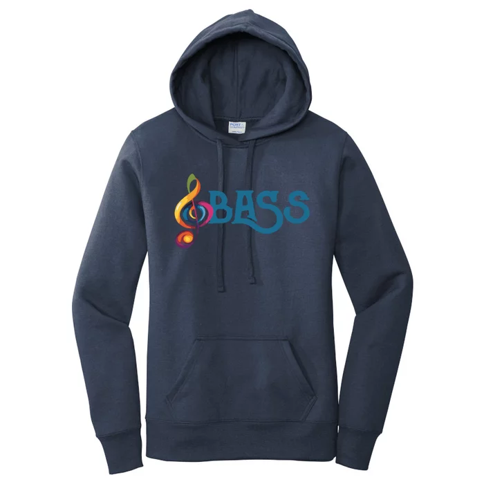 I Sing Bass Barbershop Quartet Vocal Singer Gift Women's Pullover Hoodie