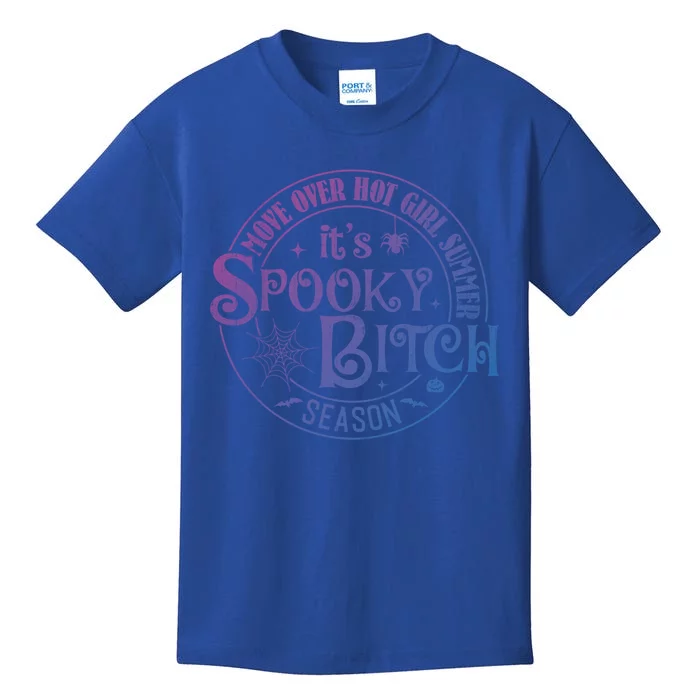 Its Spooky Bitch Move Over Hot Summer Season Gift Kids T-Shirt