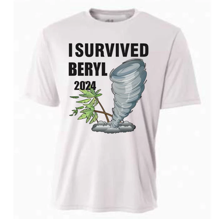 I Survived Beryl 2024 Support Squad Cooling Performance Crew T-Shirt