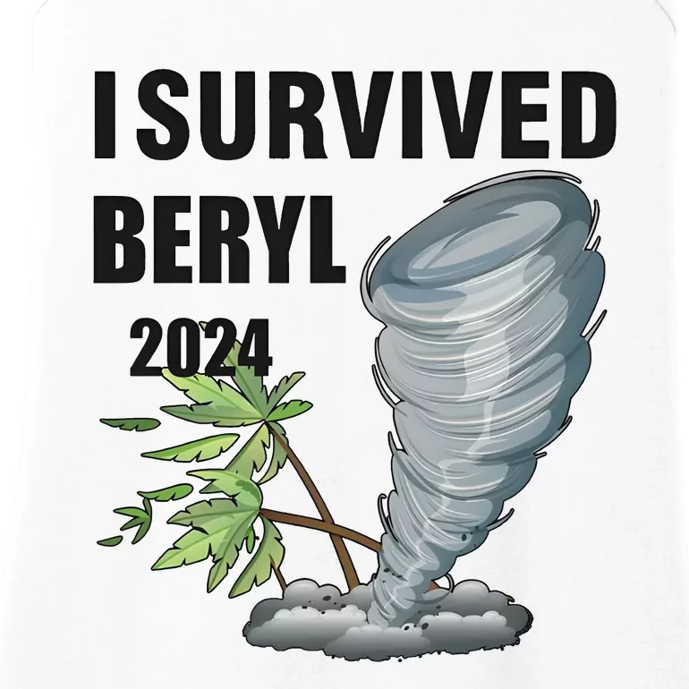 I Survived Beryl 2024 Support Squad Ladies Essential Tank