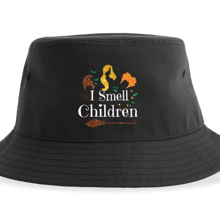 I Smell Children Funny Halloween Sustainable Bucket Hat