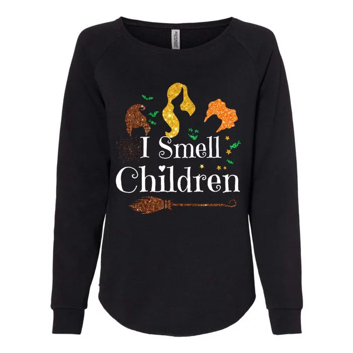 I Smell Children Funny Halloween Womens California Wash Sweatshirt