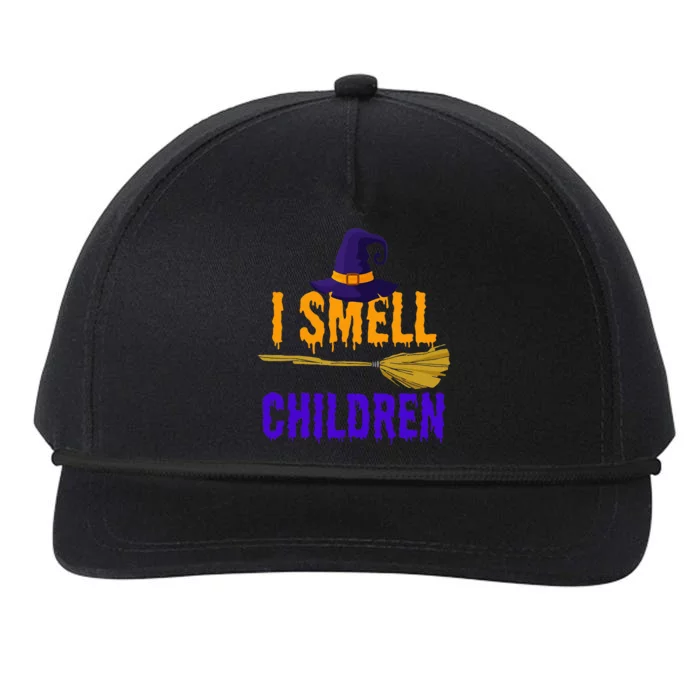 I Smell Children Witch Halloween Costume Snapback Five-Panel Rope Hat