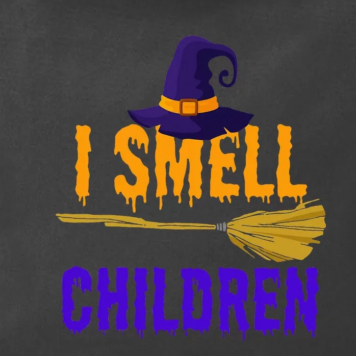 I Smell Children Witch Halloween Costume Zip Tote Bag