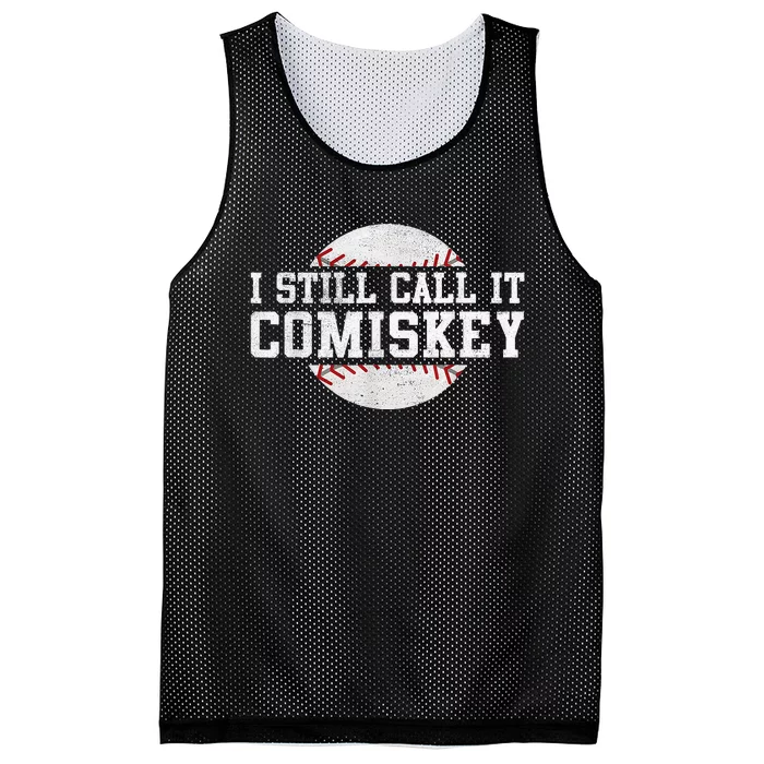 I Still Call It Comiskey Baseball Player Mesh Reversible Basketball Jersey Tank