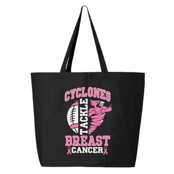 I.O.W.A. State Cyclones Tackle Breast Cancer 25L Jumbo Tote