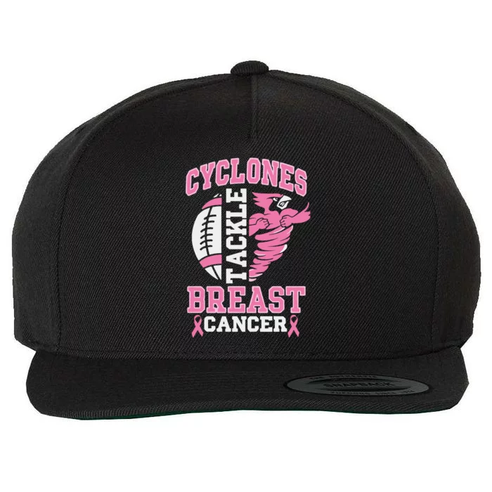 I.O.W.A. State Cyclones Tackle Breast Cancer Wool Snapback Cap