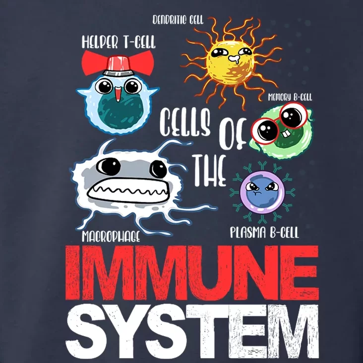 Immune System Cells Biology Cell Science Humor Toddler Hoodie