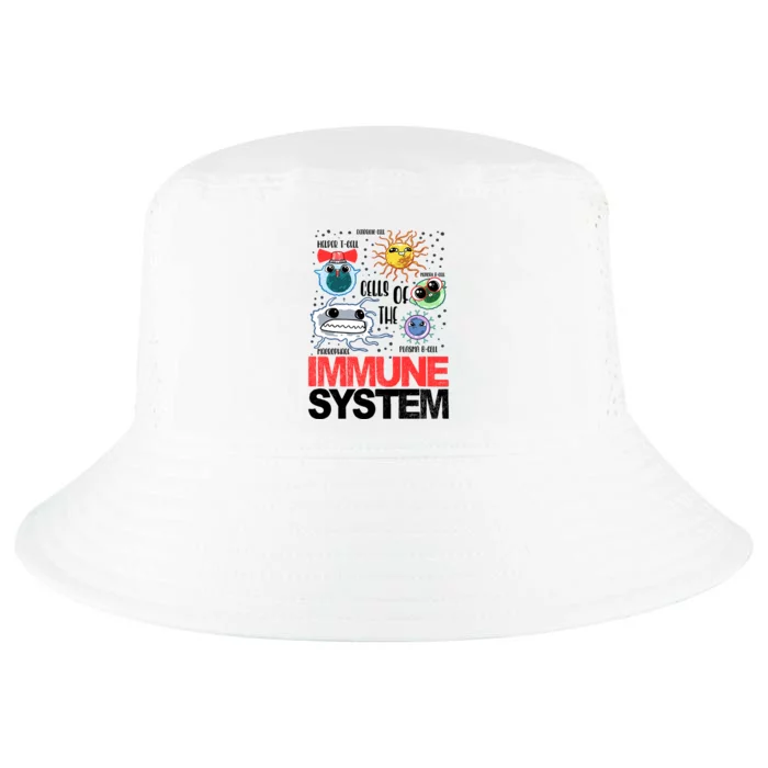 Immune System Cells Biology Cell Science Humor Cool Comfort Performance Bucket Hat