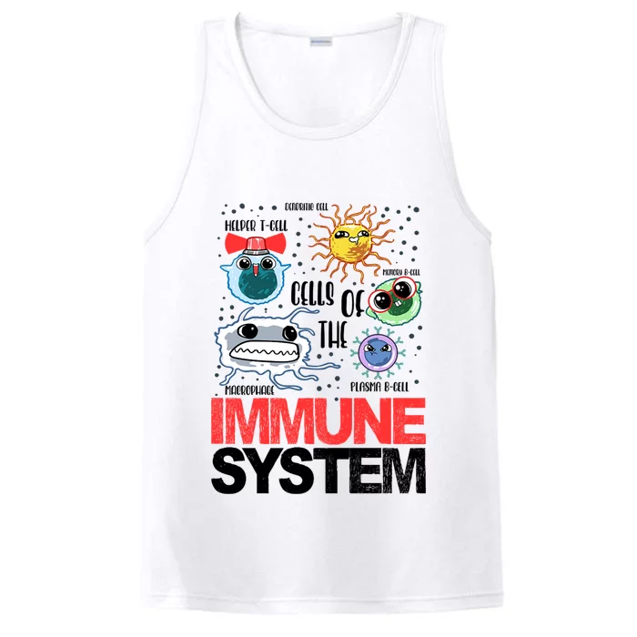 Immune System Cells Biology Cell Science Humor Performance Tank