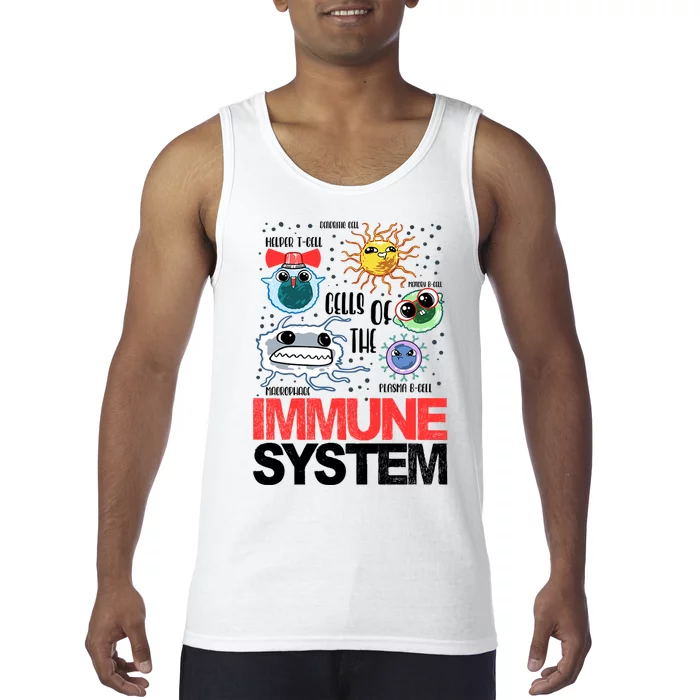 Immune System Cells Biology Cell Science Humor Tank Top