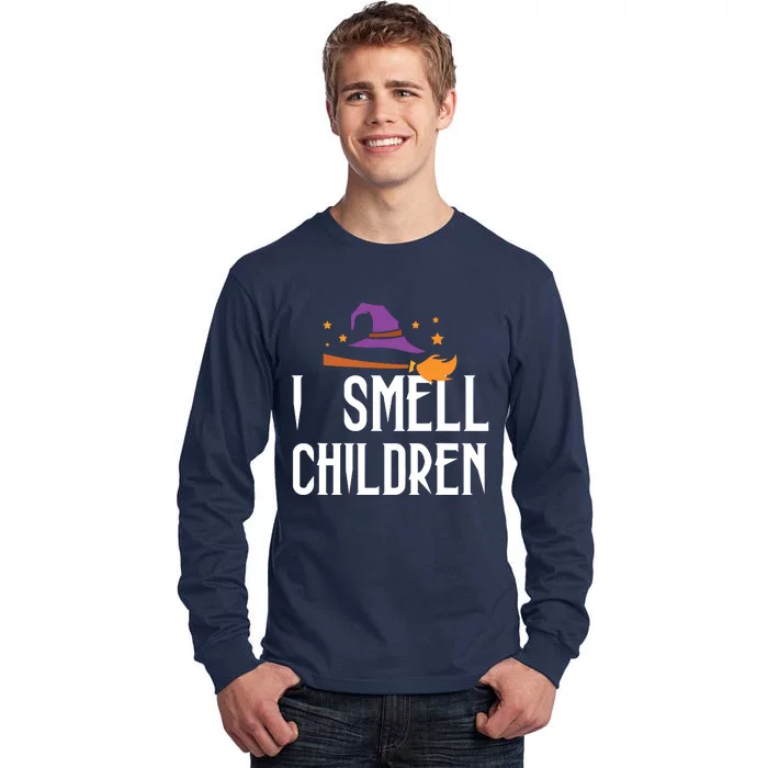 I Smell Children Funny Halloween Teacher Gift Tall Long Sleeve T-Shirt