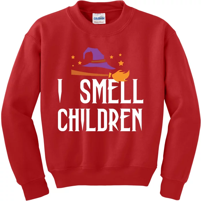 I Smell Children Funny Halloween Teacher Gift Kids Sweatshirt