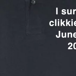 I Survived Clikkietwt On June 18th 2024 Softstyle Adult Sport Polo