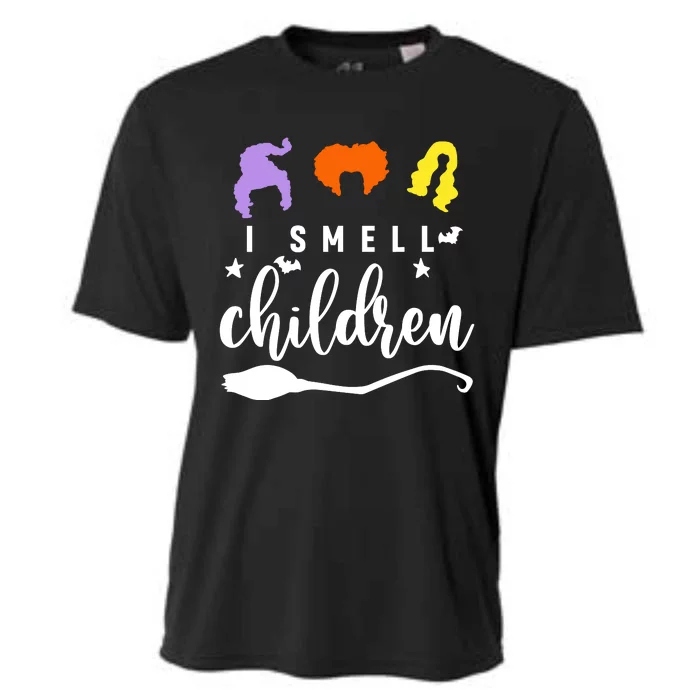 I Smell Children Witch Halloween Costume Cooling Performance Crew T-Shirt