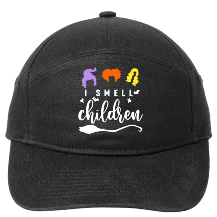 I Smell Children Witch Halloween Costume 7-Panel Snapback Hat