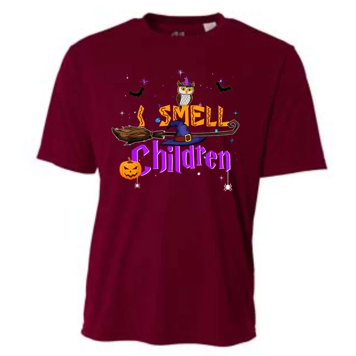 I Smell Children Witch Halloween Costume Cooling Performance Crew T-Shirt