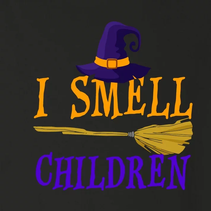 I Smell Children Witch Halloween Costume Toddler Long Sleeve Shirt