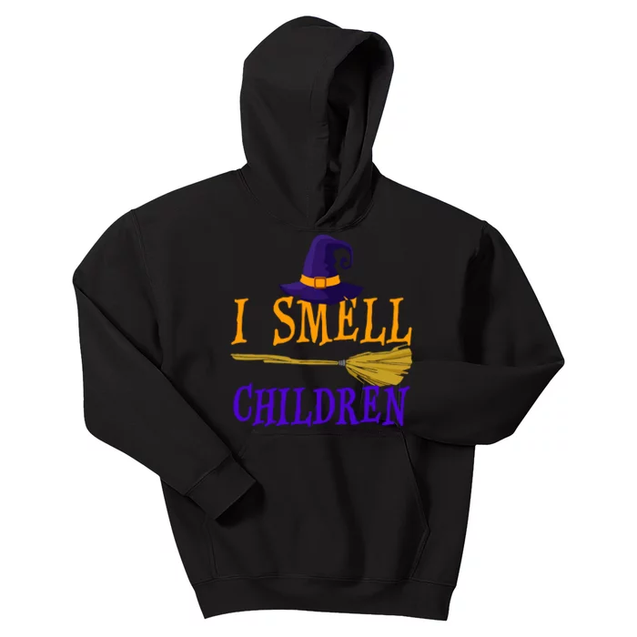 I Smell Children Witch Halloween Costume Kids Hoodie