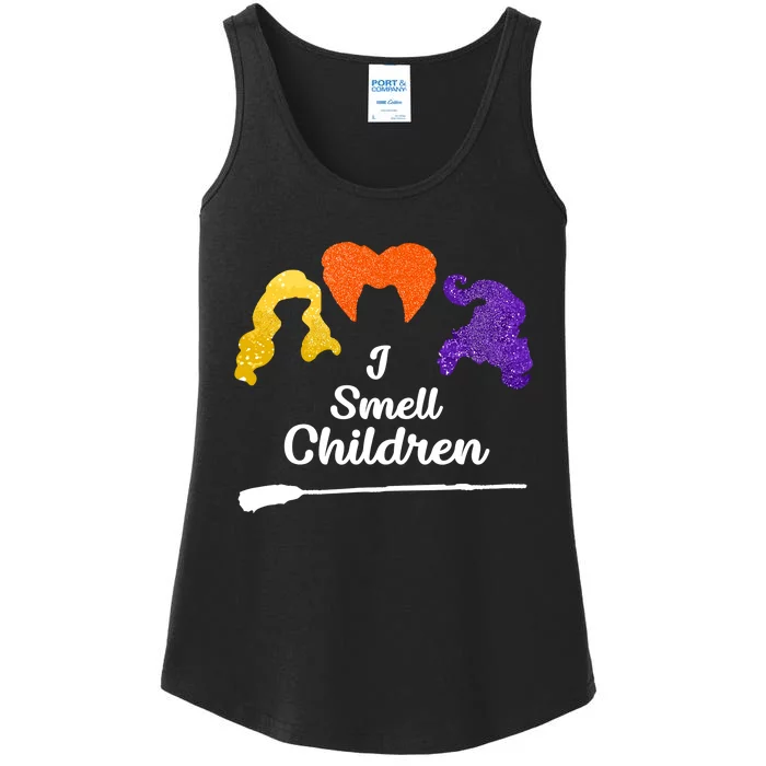 I Smell Children Witch Halloween Costume Ladies Essential Tank