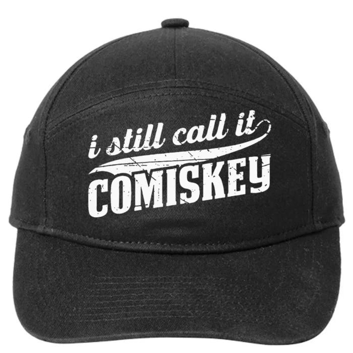 I Still Call It Comiskey Baseball Lovers 7-Panel Snapback Hat