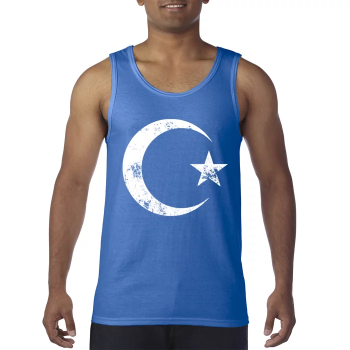 Islam Symbol Cool Islamic Muslim Sign Gift Tank Top