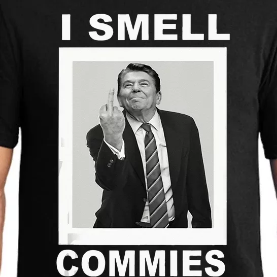 I Smell Commies Funny Ronald Regan Pajama Set