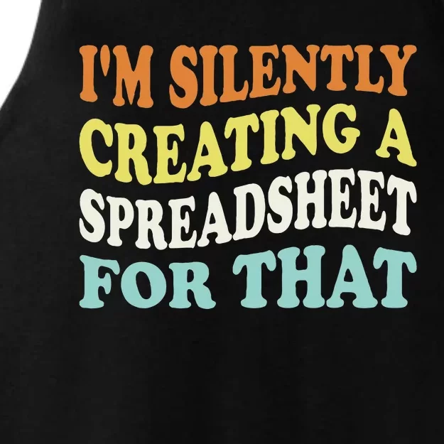 IM Silently Creating A Spreadsheet For That Ladies Tri-Blend Wicking Tank