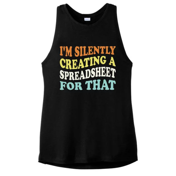 IM Silently Creating A Spreadsheet For That Ladies Tri-Blend Wicking Tank