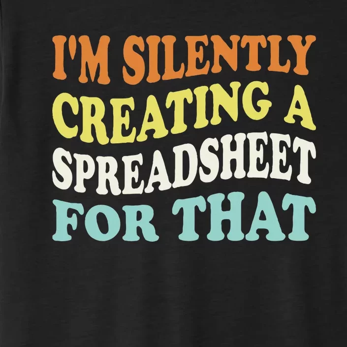 IM Silently Creating A Spreadsheet For That ChromaSoft Performance T-Shirt