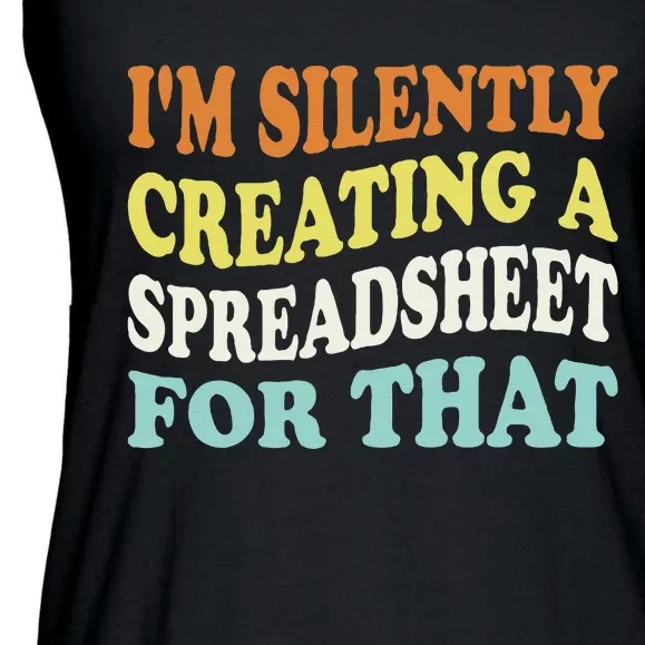 IM Silently Creating A Spreadsheet For That Ladies Essential Flowy Tank