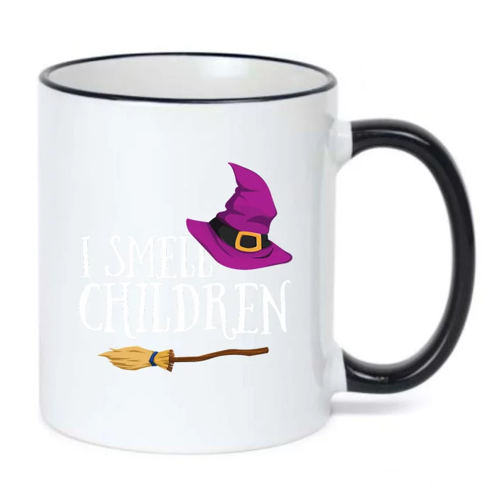 I Smell Children Teacher Halloween Witch Black Color Changing Mug