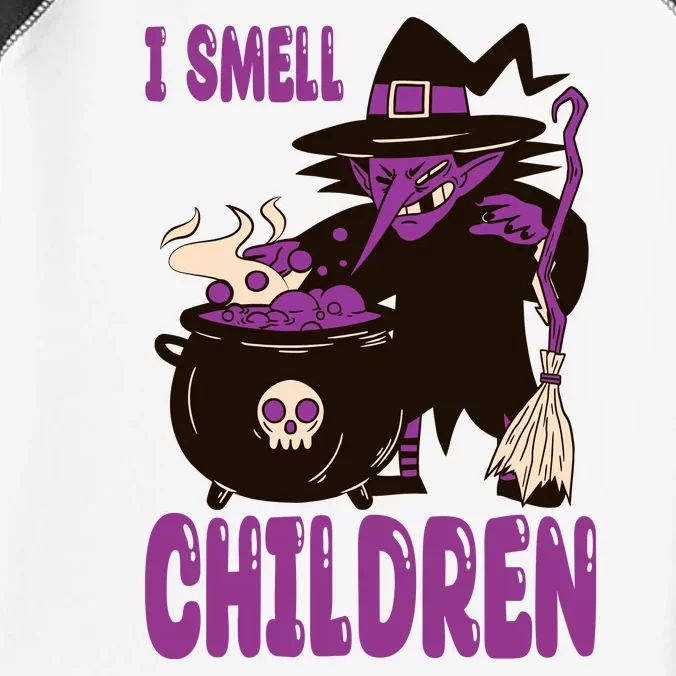 I Smell Children Funny Halloween Witch Infant Baby Jersey Bodysuit